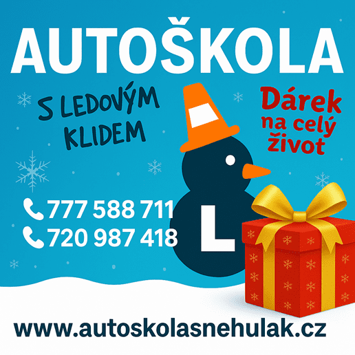 Dárkový poukaz do autoškoly Liberec