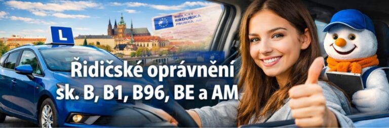 Druhy řidičského oprávnění
